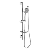 Abey Gareth Ashton ABS Round Rail Shower 5 Function - Chrome